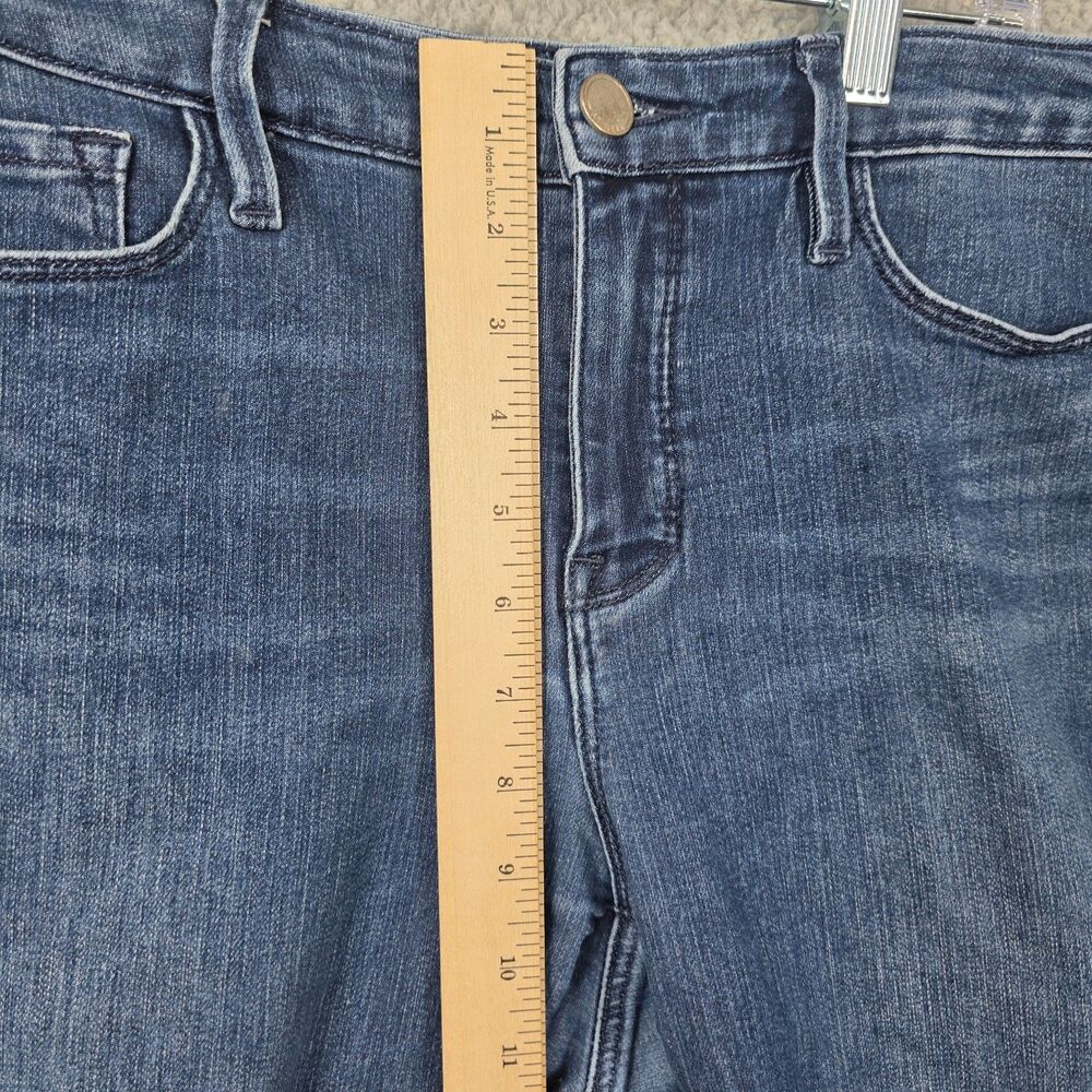Athleta Sculpttek Skinny Jeans Women Size 10 Blue Denim Stretch Pants - Picture 9 of 11